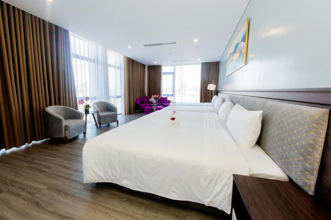 Diamond Hotel Vân Đồn Cam Pha Exterior foto
