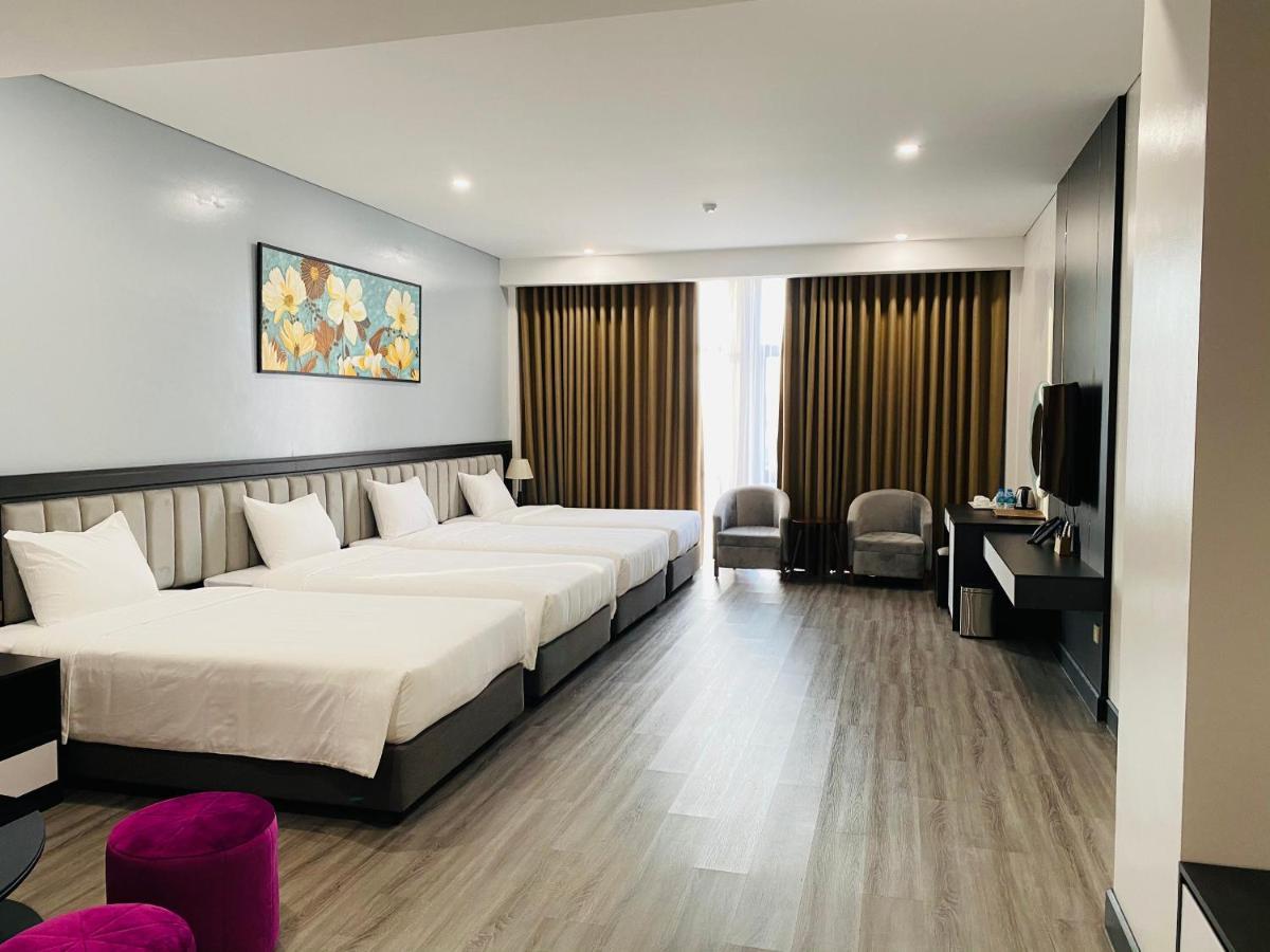 Diamond Hotel Vân Đồn Cam Pha Exterior foto